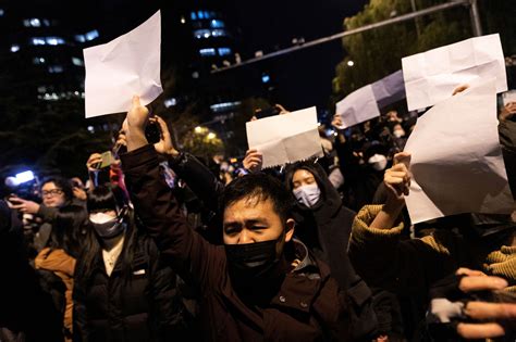 where are the protests in china